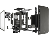 be quiet! Pure Base 500 Window Metallic Gray - 514670 - zdjęcie 6